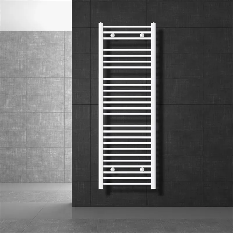 Badkamerradiator Sahara 500x1500 mm wit recht met zijaansluiting LuxeBath