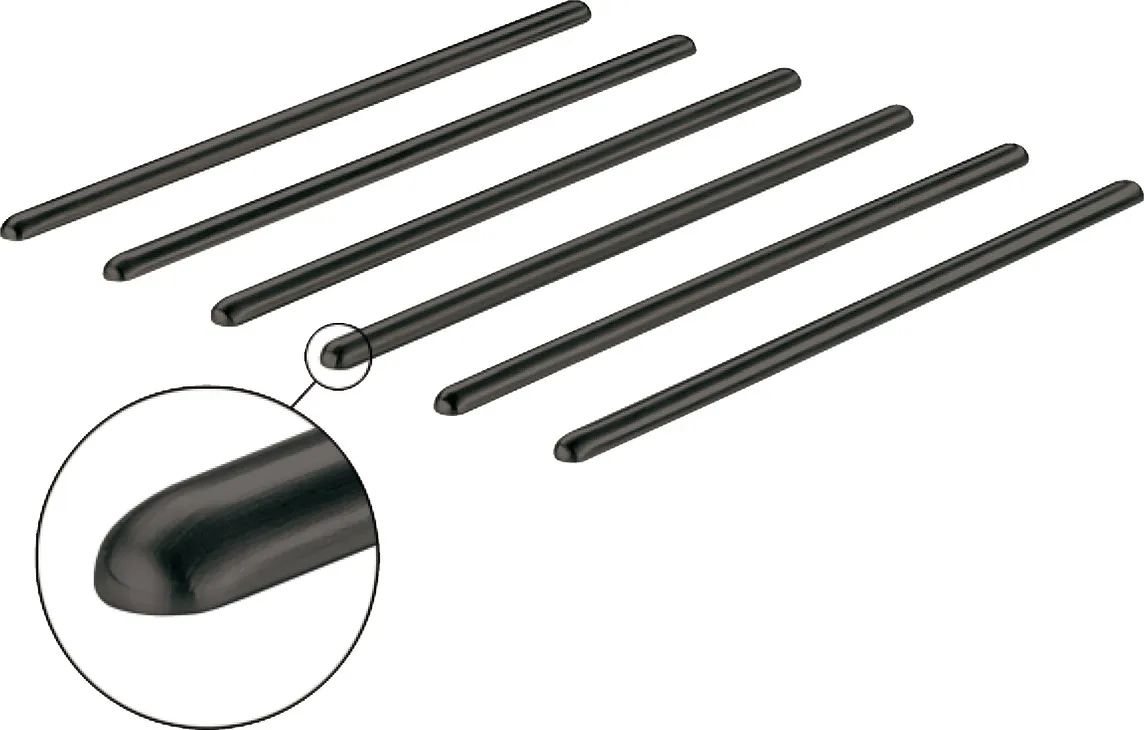 Beschermingsstaven, recht, afmeting 13 x 7 mm (b x h)
