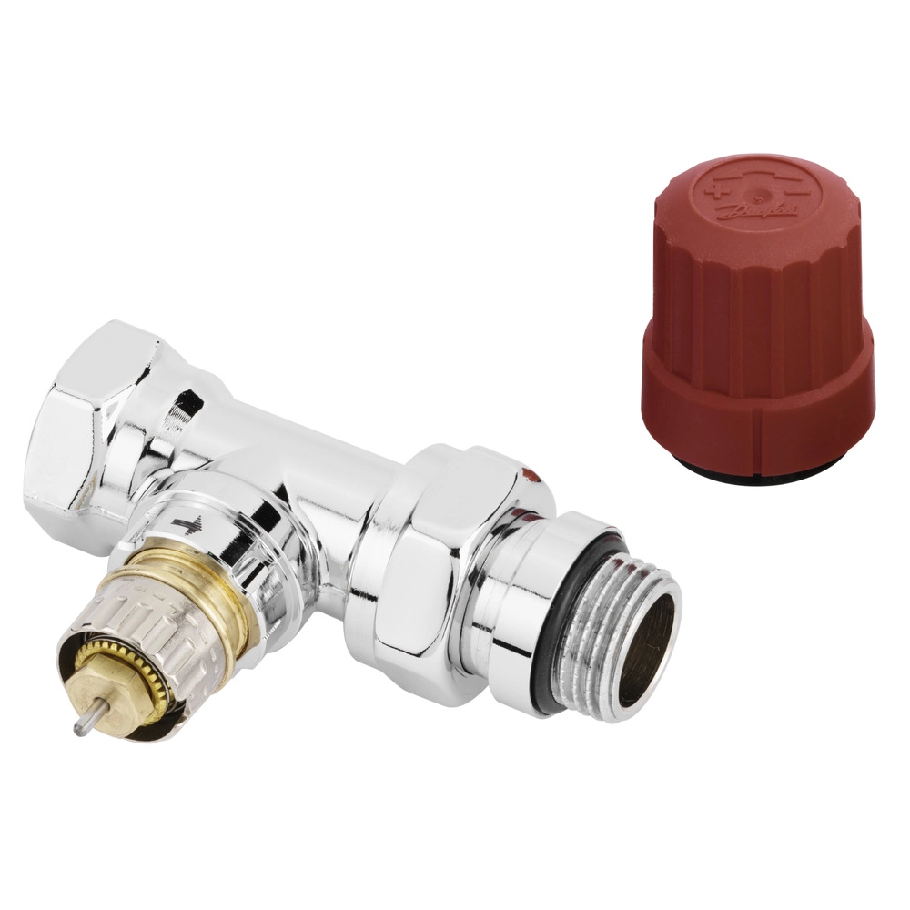 Danfoss Radiator Regelafsluiter RA-NX Recht Chroom 1/2"