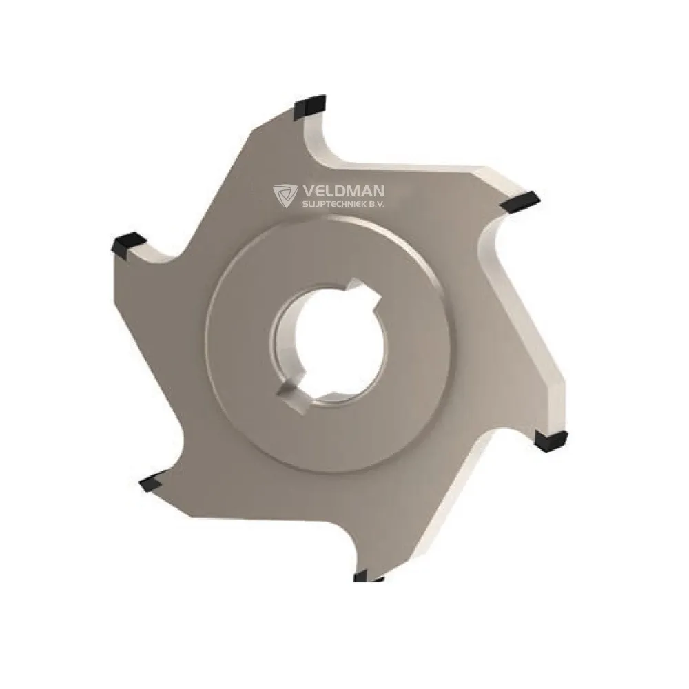 Diamant strijkfrees voor kantenaanlijmmachines Z=4 / SB=15 / Ø70 / HSK25R
