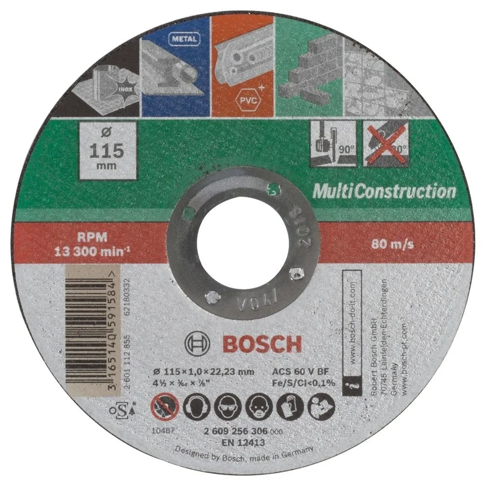 DOORSL.SCHIJF MULTI 115 X1 RECHT