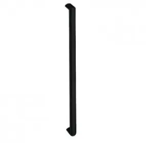 Handgreep recht ovaal 40X22X820mm PUURzwart