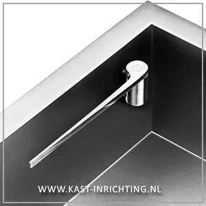 Magisso magnetische vaatdoekhouder, RVS, recht 
