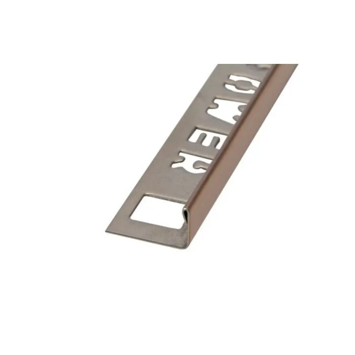 OX Tegelprofiel RVS ELTEX recht Rose Goud 11 x 2700 mm